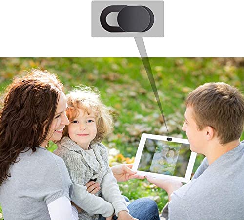 Webcam Cover Slide, Upgrade Ultra-Thin Camera Covers Compatible for Laptop Apple MacBook iPad Pro iMac Cell Phone -Protect Your Privacy Security(6-Pack) - color: 6 PACK