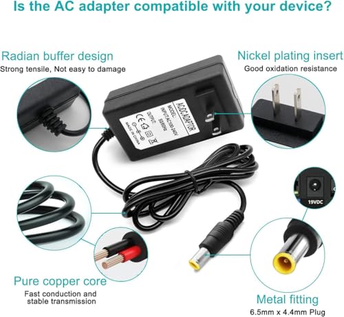 14V 3A 2.5A Power Adapter Monitor Charger for Samsung Monitor 15" 17" 18" 19" 20" 22" 23" 24" 27" 32" Samsung SyncMaster S22C300H P2770 SA350 UE590 S27E390 TV AC DC Power Supply Cord Cable