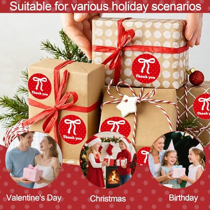 for iPad Case with 10 sets Cute DIY Vinyl Laptop Stickers Tweezers Decals, Waterproof Aesthetic Stickers Suitable for Phone, Water Bottles, Cups, Suitcases, Anywhere-Red-White Polka Dot Bow - color: Red-white Polka Dot Bow