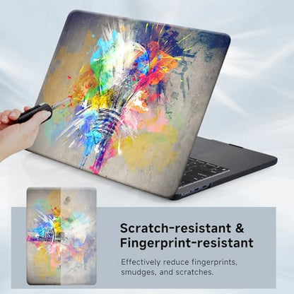 Funut Compatible with MacBook Air 13 inch Case 2022 2021 2020 2019 2018 A2337 M1 A2179 A1932 Touch ID,MacBook Air M1 Cover Protective Plastic Hard Shell Case + Keyboard Cover,11Creative Lamp - color: Creative Lamp, size: Mac Air 13" 2018-2022(A1932/A2179/