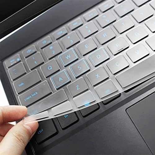 Keyboard Cover Skin for Dell Alienware x14 R2, Dell Alienware x14 R1 Gaming Laptop 14 inch, Alienware x14 Gaming Laptop Protector Accessories-TPU
