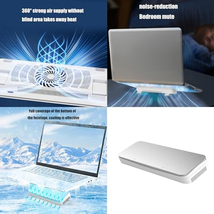Laptop Cooling Pad Stand Gaming Laptop Semiconductor Coolers Laptop Cooling Holder for Laptop Adjustable Rapid Cooling