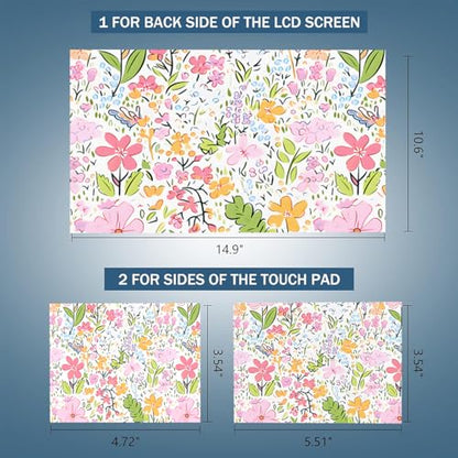RICHEN Laptop Notebook Skin Sticker Cover Decal, 12 13 13.3 14 15 15.4 15.6 inch Laptop Vinyl Skin Sticker Cover Art Protector Notebook PC (NEK-54) - color: NEK-54