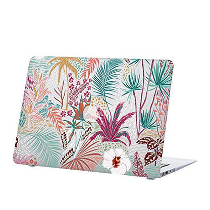 Hard Cover Compatible with MacBook Air 11 inch Case 2015 2014 2013 2012 2011 2010 Realease Model A1465 A1370, Color Printing Matt Plastic Hard Protective Shell Cover Case - Palm Leaf - color: 1033 Palm leaf, size: Air 11" 2010-2015(A1370/A1465)