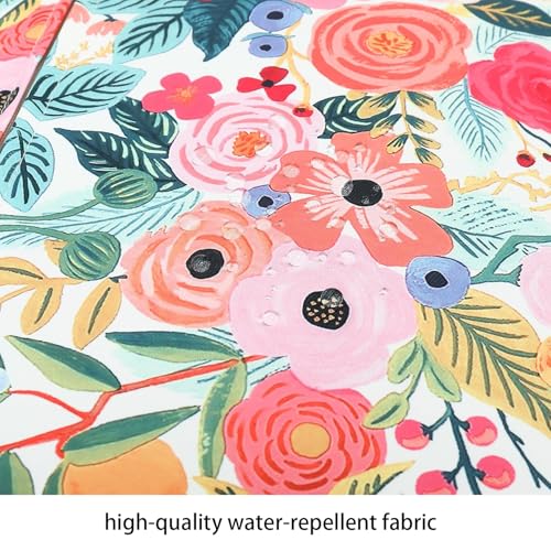 Laptop Sleeve Carrying Case Bag with Handle and Pocket for MacBook Air 13,iPad Pro 13 inch and 12.5 inch-13.5 inch Laptop Computer (Rose Garden) - color: Rose Garden With Strap, size: 12.5 inch-13.5 inch