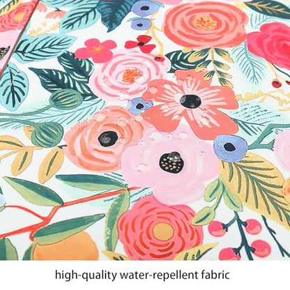 Laptop Sleeve Carrying Case Bag with Handle and Pocket for MacBook Pro 14 inch and 14 inch-14.4 inch HP, Lenovo, Dell, ASUS, Acer Notebook Computer (Rose Garden) - color: Rose Garden With Strap, size: 14 inch