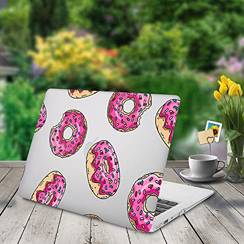 Bandless case for MacBook Pro 13 inch with CD-ROM Model: A1278(Old Version 2012/2011/2010/2009/2008), Plastic Hard Shell Case Cover & Keyboard Cover Skin - Donut, A1278(Pro 13 w/CD-ROM 2008-2012) - color: Donut, size: A1278(Pro 13 w/CD-ROM 2008-2012)