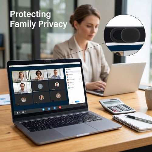 70pcs Laptop Camera Cover Slide Ultra-Thin Webcam Cover Compatible with Camera Universal for Smartphone, Computer Protect Your Privacy and Security