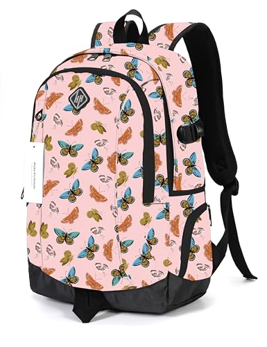 rickyh style School Backpack Travel Bag for Men & Women Lightweight College Back Pack with Laptop Compartmen - color: 09fhd01