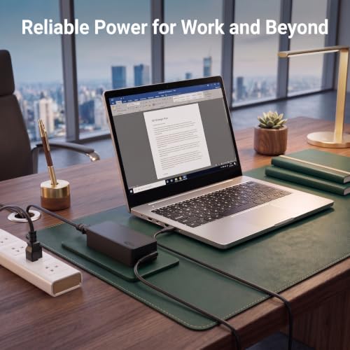 45W USB C Laptop Charger for HP Lenovo Dell Acer, Universal Power Adapter | Compatible with HP Lenovo Dell ASUS Acer Samsung Google laptops and Chromebooks supporting USB-C charging up to 45W