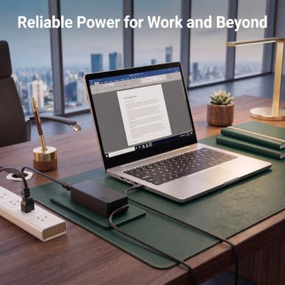 45W USB C Laptop Charger for HP Lenovo Dell Acer, Universal Power Adapter | Compatible with HP Lenovo Dell ASUS Acer Samsung Google laptops and Chromebooks supporting USB-C charging up to 45W
