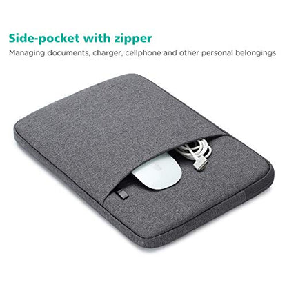 NIDOO 12 inch 13 inch Laptop Sleeve Computer Carrying Case for 13" iPad Air Pro M4 2026/13" MacBook Neo/MacBook Air M5/12.7" Lenovo Yoga Tab Plus/Dell Pro 13 Premium/ASUS HP Samsung - color: Dark Grey, size: 12-12.9 Inch / Macbook 13