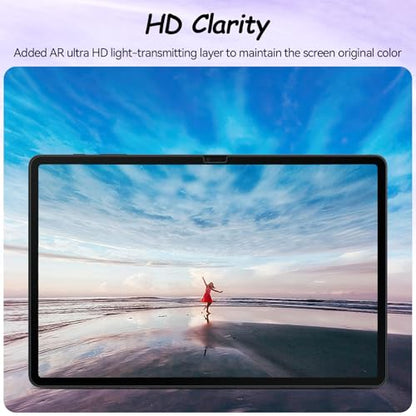 IPROKKO Blue Light Screen Protector for 13.1"Samsung Galaxy Tab S10 FE Plus | Matte Film Anti Glare & Fingerprint, HD Clear Eye Protection, Support S Pen, Easy Install Compatible With 2025 Tablet S10 FE+ - size: 2pcs S-13.1inch