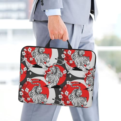 Laptop Case 14 Inch, Soft Shockproof Laptop Sleeve with Handle, Protective Bag - color: Pattern (667)
