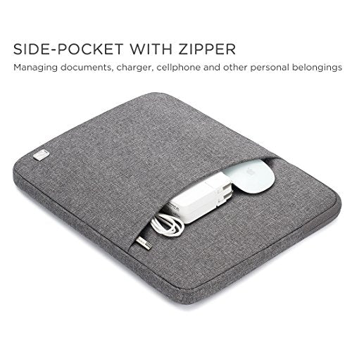 NIDOO Laptop Sleeve 13 11.6 inch Tablet Computer Bag Carrying Case for 13" Surface Pro 10 9 8 7 X/ 13" 12.9" iPad Pro M4 M2/ Dell XPS 13/13" MacBook Pro Air/ 13.3" Lenovo ThinkPad Z13 HP Samsung,Grey - color: Grey, size: 11.6 Inch / 12 inch New MacBook