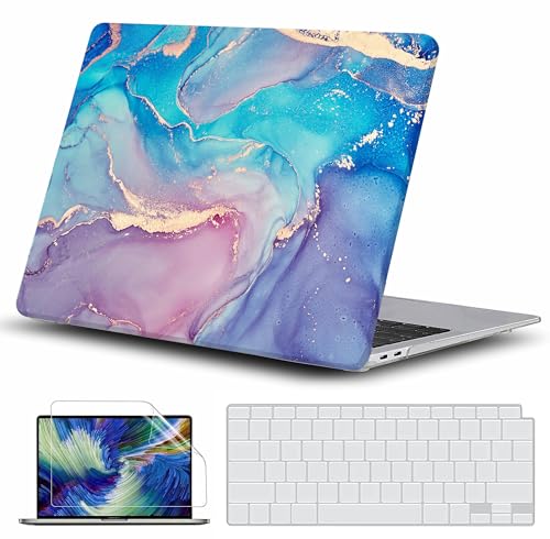 GVTECH Case for MacBook Air 13 inch Case (2010-2017) A1369 A1466 Plastic Hard Shell, Keyboard Cover & Screen Protector, Design01 - color: Design01, size: Mac Air 13 (2010-2017)(A1369/A1466)