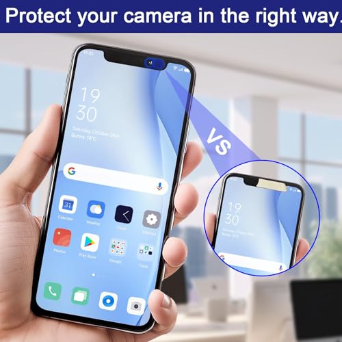 Privacy Cover Slider Stickers for Laptop Tablet Phone Front Area Adhesive Tabs for Office Study Meeting Device Use 1.0 x 0.4 Inch(blue) - color: Blue-5 PCS