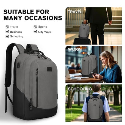 Goloni Multi-functional Travel Backpack - color: Light Grey1