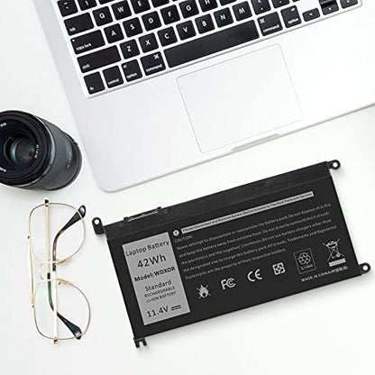 Fancy Buying 42Wh WDX0R Laptop Battery for dell Inspiron 15 5565 5567 5568 5578 7560 7570 7579 7569, 13 5368 5378 5379 7368 7378, 17 5000 5765 5767 5770, 14 7460 Fits 3CRH3 T2JX4 FC92N CYMGM - size: 11.13*2.15*0.77inch