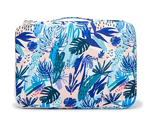 Kinmac 360° Heavy Duty Protective Laptop Sleeve Case Bag Cover with Handle for MacBook Air 13 inch,iPad Pro 13 inch and 13.3 inch HP,Dell,Lenovo,Asus,Acer Laptop (Sea Glass) - color: Sea Grass, size: 12 inch-13.3 inch