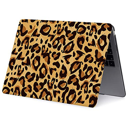 Protective Case Compatible with MacBook Pro 13 inch with CD-ROM Model: A1278(Old Version 2012/2011/2010/2009/2008), Plastic Hard Shell Case Cover & Keyboard Cover Skin - Leopard - color: Leopard 3, size: A1278(Pro 13 w/CD-ROM 2008-2012)