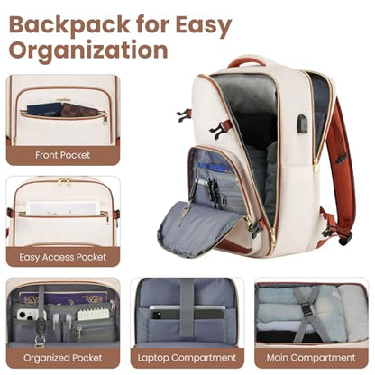 YAMTION Luggage Sets 6 Piece,Hardside 20In Suitcase with Spinner Wheels,TSA Lock,Carry On Suitcase Travel Essentials for Personal Items - color: A-Beige
