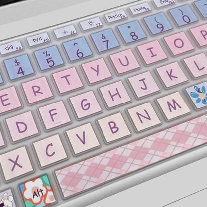 Cute Keyboard Cover for Microsoft Surface Laptop 3/4 / 5 13.5”&15”, Surface Laptop Studio 1/2 14.4”, Cute Bunny - color: Cute Bunny