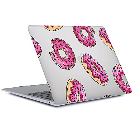 Bandless case for MacBook Pro 13 inch with CD-ROM Model: A1278(Old Version 2012/2011/2010/2009/2008), Plastic Hard Shell Case Cover & Keyboard Cover Skin - Donut, A1278(Pro 13 w/CD-ROM 2008-2012) - color: Donut, size: A1278(Pro 13 w/CD-ROM 2008-2012)