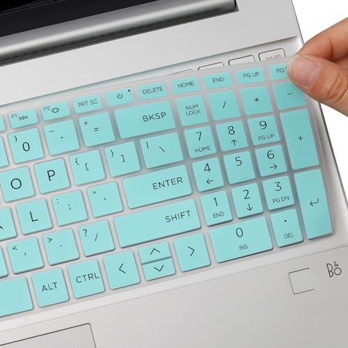 Keyboard Cover for HP 250 255 G10 15.6", HP Laptop 15.6" 15-fc 15-fd Series 15t-fd100 15z-fc000 15-fc0025dx 15-fc0245dx 15-fc0093dx 15-fd0023dx 15-fd0005dx 15-fd0883nr 15-fd0083wm 15-fd0083wm fd0127dx - color: Hotblue