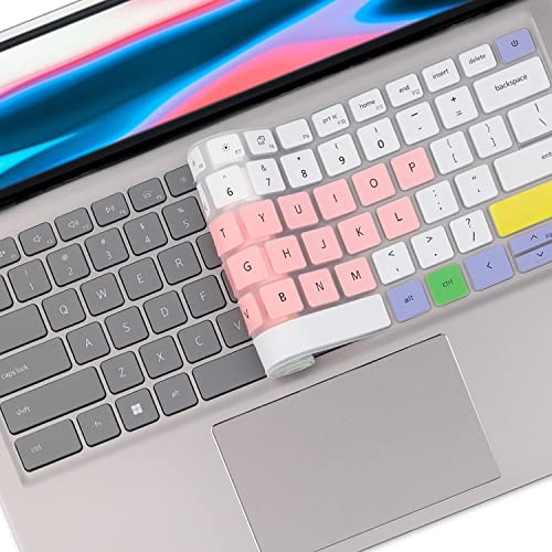 Keyboard Cover for Dell Inspiron 14 7415 7420 7425 7430 7435 14", Inspiron 14 5410 5415 5418 5420 5425 5430, Inspiron 16 5630 5620 5625 7620 7630 16", Dell Latitude 3320 3420, Inspiron 13 5310 - color: Candypink