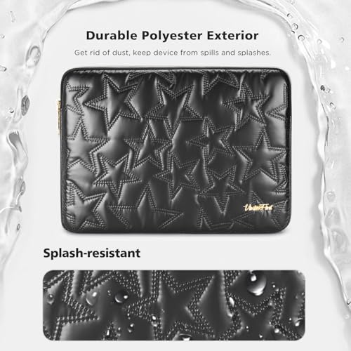 14 inch Laptop Sleeve Case for 14" MacBook Pro M5 M4, Surface Laptop Studio 2, ThinkBook 14 Gen 8, IdeaPad 3i, Yoga Slim 7x, Inspiron 14, 14.5" XPS 14, HP ThinkPad Notebook Bag Cover, Black - color: Black, size: 14 inch / Macbook 14