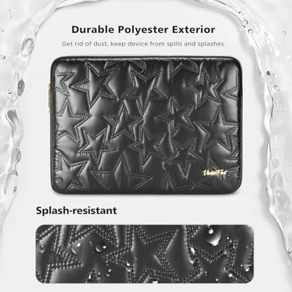 14 inch Laptop Sleeve Case for 14" MacBook Pro M5 M4, Surface Laptop Studio 2, ThinkBook 14 Gen 8, IdeaPad 3i, Yoga Slim 7x, Inspiron 14, 14.5" XPS 14, HP ThinkPad Notebook Bag Cover, Black - color: Black, size: 14 inch / Macbook 14