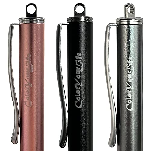 3-Pack 5.3'' Micro-Knit Mesh Tip Capacitive Stylus Pens for Touch Screens with Replaceable Fiber Tips, Universal Stylus Pens and Cleaning Cloth (Matt Black, Gun Grey, Matt Pink) - color: Matt Black, Gun Grey, Matt Pink