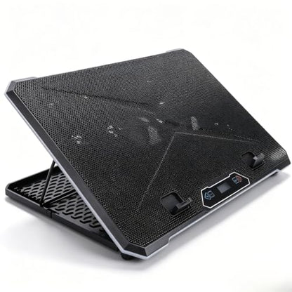 Gaming Laptop Cooling Pad, RGB Laptop Cooler Stand, 8 Levels Height Adjustable, Laptop Cooler with 2 USB Ports for Various Devices from 12 to 19 Inches (14 Fans)