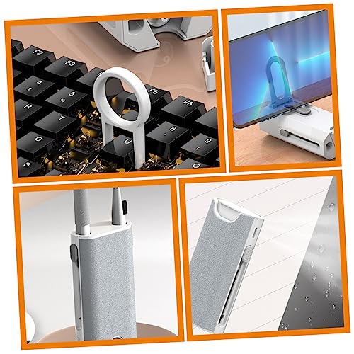 LIOOBO 1Set Electronics Cleaning Multi Functional Keyboard Screen Brush for Headphones Laptops and Tablets Portable Safe Materials Dust and Removal