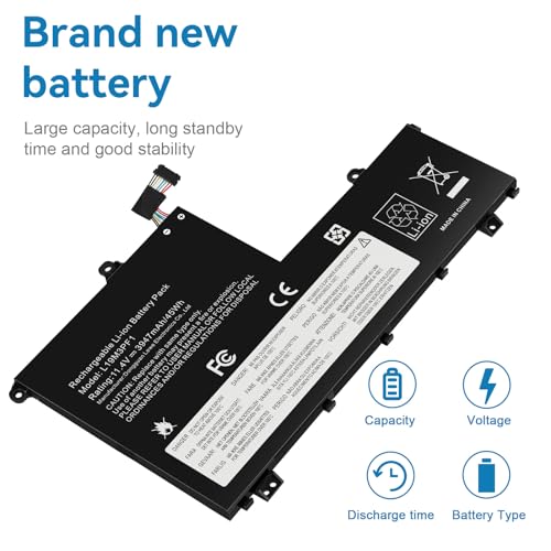 Futurebatt L19M3PF1 Laptop Battery Replacement for Lenovo ThinkBook 15-IML 15-IIL 14-IML 14-IIL Series L19C3PF1 L19D3PF1 L19L3PF1 L19M3PF2 L19C3PF9 L19M3PF9 L19L3PF8 L19D3PF2 - size: L19M3PF1 9.61 6.38 0.67in