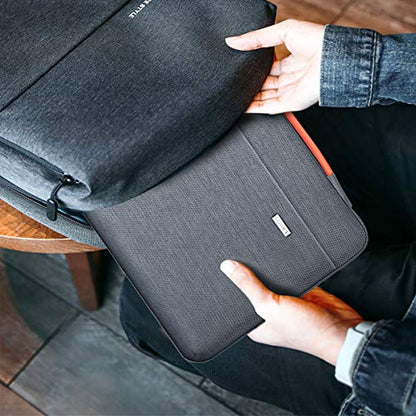 LANDICI 15.6-16 Inch Protective Laptop Sleeve with Handle, Grey | Waterproof computer cover for MacBook Pro 16 M1-M4 2019-2025 and 15.6-16 inch HP, Dell, Lenovo, Acer and ASUS laptops - color: Grey, size: 15.6-16 inch