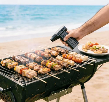 Mini Handheld Blower Hand held Mini Turbo Fan Rechargeable Air Duster Electric Compressed Air Duster Snow Blower Cordless 105000 RPM 4-Gear Adjustable for Car/BBQ/Keyboard/Home/Outdoor