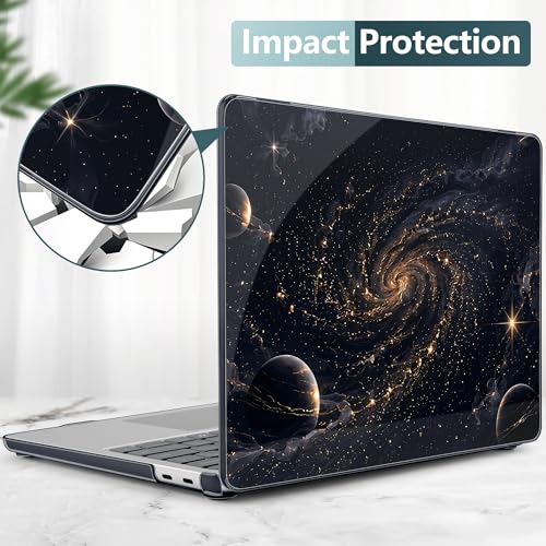 Batianda Cosmic Nebula Case for Microsoft Surface Laptop 13 inch | Fits Surface Laptop 2025 13" Surface Laptop for Business 2026, Slim Hard Shell, Lightweight Protection, Precision Fit - color: Cosmic Nebula