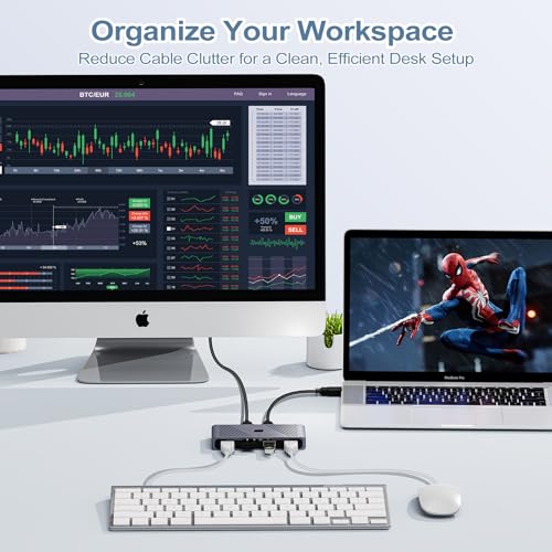 USB 3.0 Switch, 2 Computers Sharing 4 USB Devices, One-Button Switcher | For Keyboard Mouse Printer Scanner, USB Peripheral Sharing Hub for PC Laptop with 2 USB 3.0 Cables, Aluminum Alloy Case - style: For 2 PCs