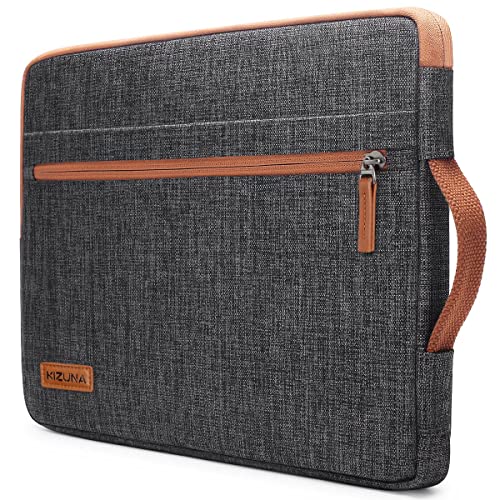 kizuna 14 Inch Laptop Sleeve Case Computer Bag Handbag for 15" MacBook air M2 2023/Lenovo Flex 14/14" HP EliteBook 840 G5/HP Pro 14 G3/Dell Latitude 7490 5490/15" Surface Laptop 3, Brown - color: Brown, size: 14 Inch / 15" Macbook air M2 2023