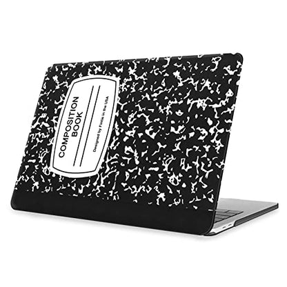Fintie Hard Shell Case for MacBook Pro 13 Inch, Composition Book | A2338(M2 M1) A2251 A2289 A2159 A1989 A1706 A1708 (2016-2023) with/Without Touch Bar, Snap-On Cover, Lightweight - color: Composition Book, size: Pro 13 Inch