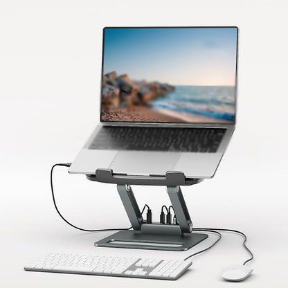 Computer Stand, Radiator Base Fan Aluminum Alloy Desktop