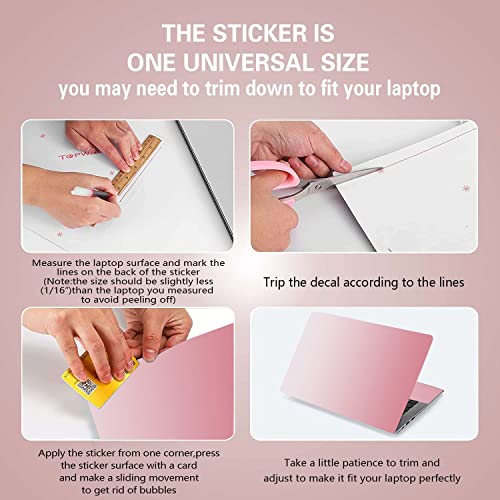 Laptop Notebook Skin Sticker Cover Decal Fits 12 13 13.3 14 15 15.4 15.6 inch Laptop Protector Notebook PC | Easy to Apply, Remove and Change Styles (NEK-31) - color: NEK-31