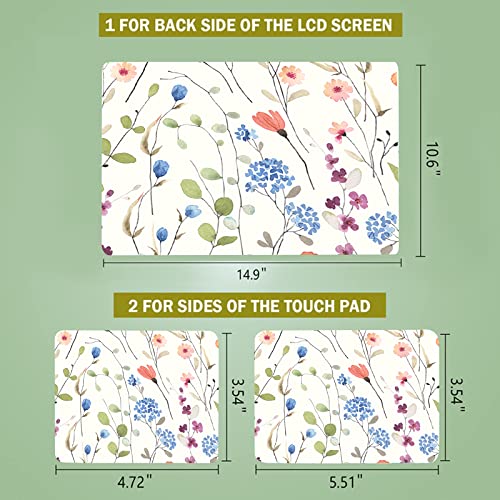 11.6 13 13.3 14 15 15.6 inches Netbook Laptop Skin Sticker Decal Reusable Protector Cover Case for Laptop Notebook chromebook (W-NEK-40) - color: W-NEK-40
