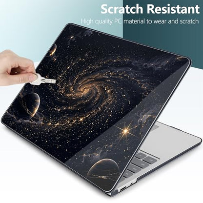 Batianda Cosmic Nebula Case for Microsoft Surface Laptop 13 inch | Fits Surface Laptop 2025 13" Surface Laptop for Business 2026, Slim Hard Shell, Lightweight Protection, Precision Fit - color: Cosmic Nebula