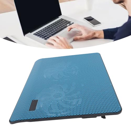 SUNGOOYUE Laptop Cooling Pad, Dual High Performance Fans 15dB Quiet Ergonomic Adjustable Stand Premium Metal Mesh 1.5mm Aperture,for 17 Inch Laptop