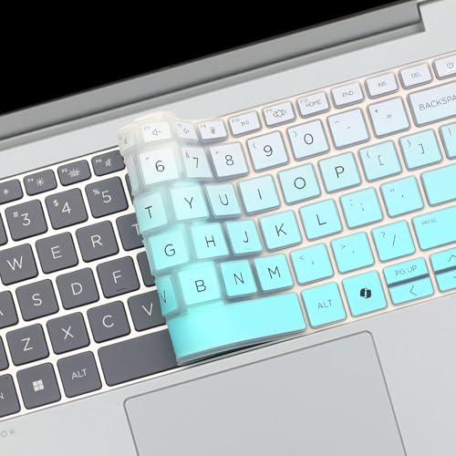 Keyboard Cover for 2026 2025 HP EliteBook 6/8 G1q G1i G1a G1aN G1ah, EliteBook 640 645 G11 14" & HP EliteBook 1040 G11 14" Laptop Skin(NOT FIT EliteBook Ultra 14 & EliteBook 640 645 1040 G10 or Older) - color: OmbreMint