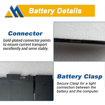 58Wh 4-Cell Laptop Battery 07KRV 15.2V 3625mAh Replacement for Dell Latitude 5530 3570 5430 Precision P104F P137GCompatible with M69D0 H4PVC Y86WG 078FWY 4FVJG O7KRV - size: 9.06*3.15*0.30 inch 07KRV