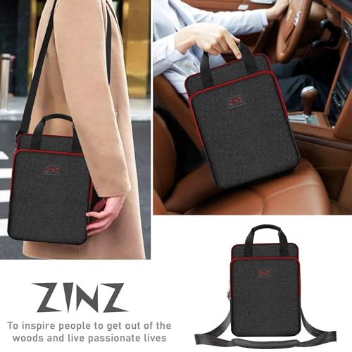 Laptop Case 12.9 13 Shoulder Bag, Expandable Handbag with Valuables Compartment Compatible with MacBook Air/Pro/Neo 13" M5/M4/M3/M2/M1, iPad 12.9/13/11, Water-Resistant & Shockproof,B01K02 - color: B01k02, size: 13"